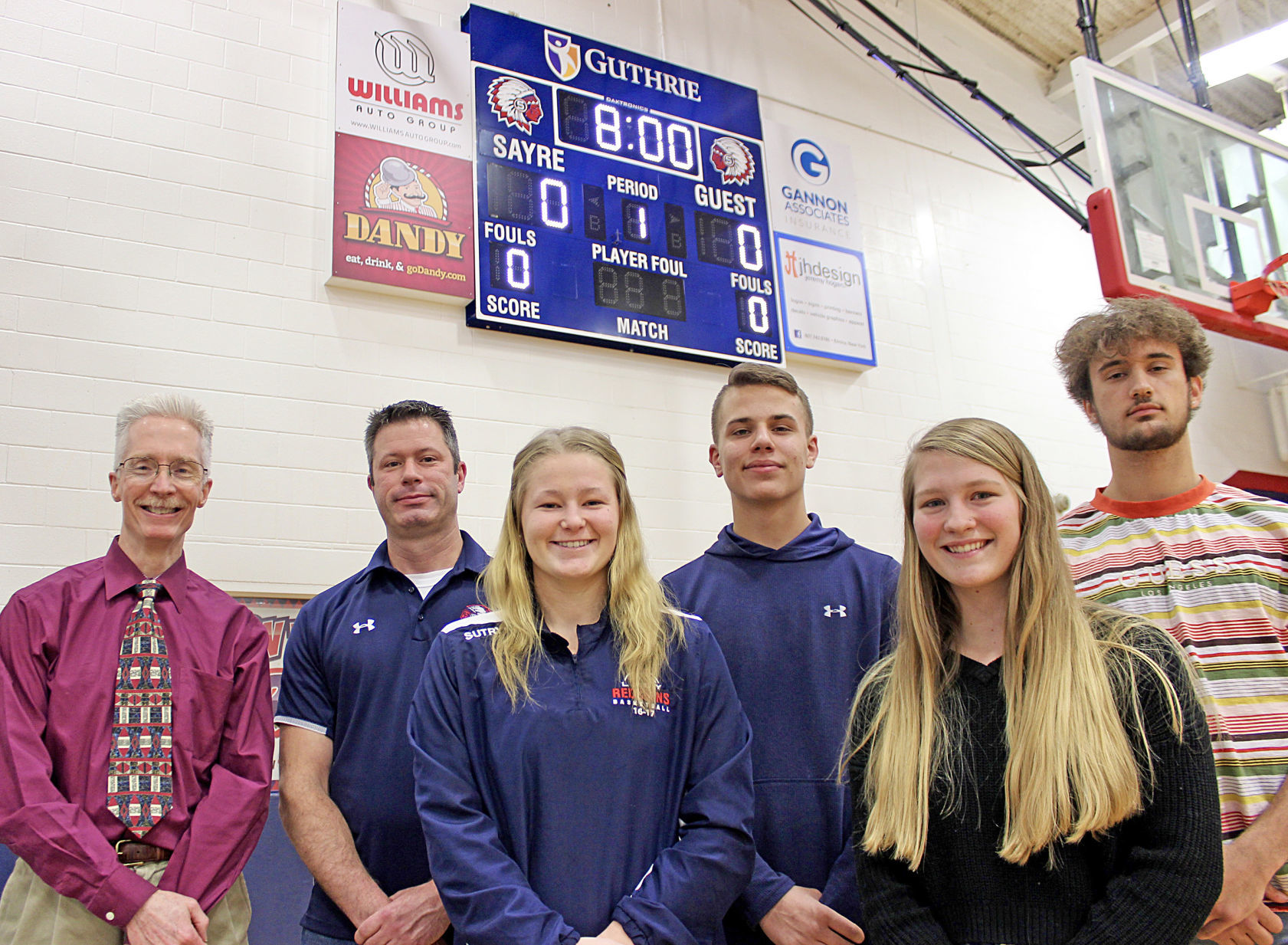 Guthrie Sports Medicine purchases new scoreboard for Sayre High